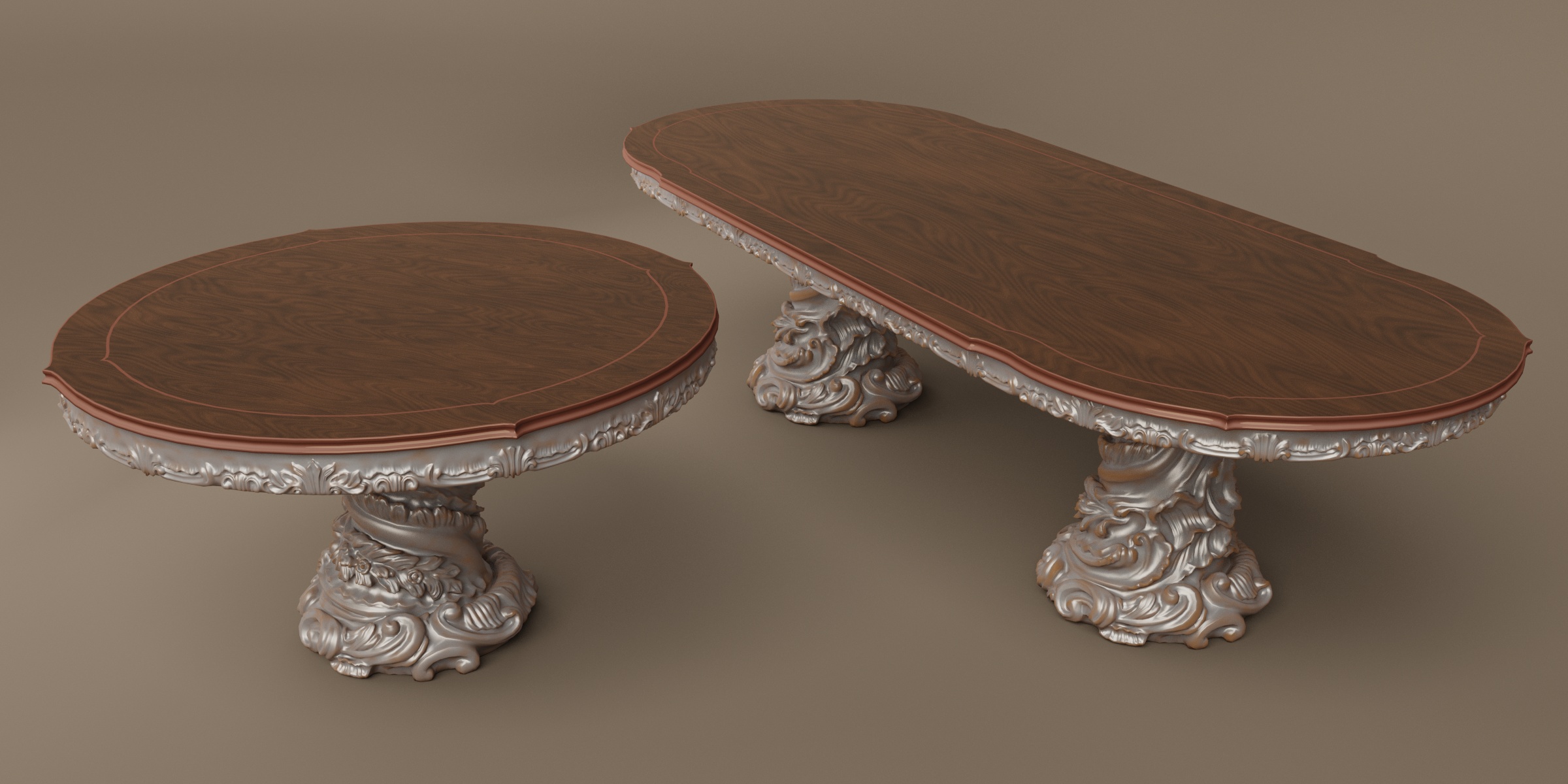 1D Baroque table (Jumbo Collection) preview image 3